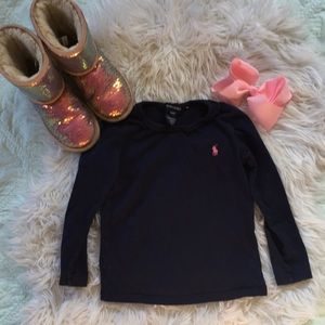 Ralph Lauren Ruffled Collar Shirt